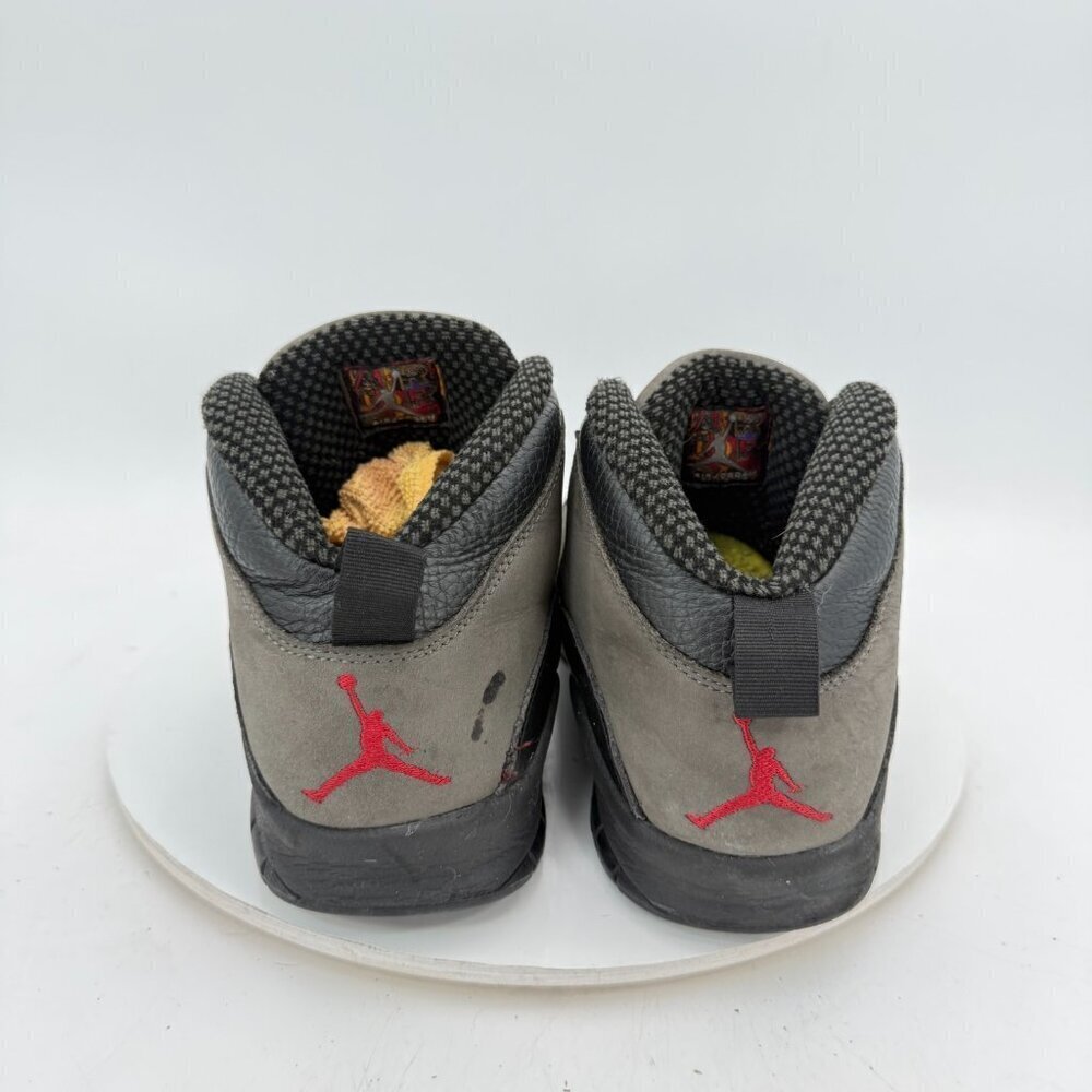 Jordan 10 Retro 310805-002 Men Size 9.5 Dark Shadow True Red Basketball Shoes - Picture 5 of 11